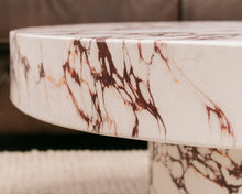 Load image into Gallery viewer, Concrete Faux Marble Coffee Table
