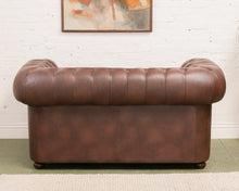 Load image into Gallery viewer, Brown Chesterfield Sofa
