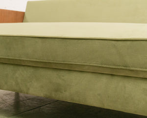 Clement Sofa in Olive Green