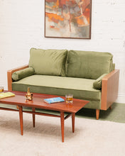 Load image into Gallery viewer, Clement Sofa in Olive Green
