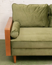 Load image into Gallery viewer, Clement Sofa in Olive Green
