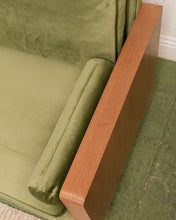 Load image into Gallery viewer, Clement Sofa in Olive Green
