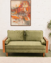 Load image into Gallery viewer, Clement Sofa in Olive Green
