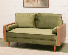 Load image into Gallery viewer, Clement Sofa in Olive Green
