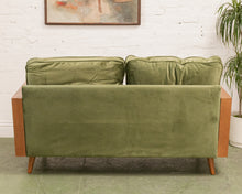 Load image into Gallery viewer, Clement Sofa in Olive Green
