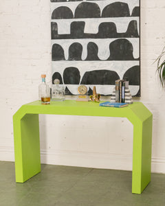 Apple Green Entry Table