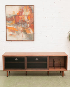 Edmund LP Record Storage Credenza