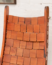 Load image into Gallery viewer, American Designer, Rocking Chair, Pine, Cord, USA, 1970
