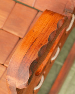 American Designer, Rocking Chair, Pine, Cord, USA, 1970