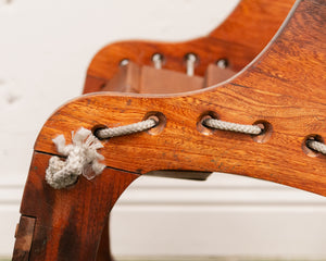 American Designer, Rocking Chair, Pine, Cord, USA, 1970