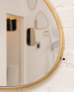 Oblong Organic Shape Mirror