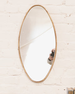 Mika Oblong Mirror in Gold