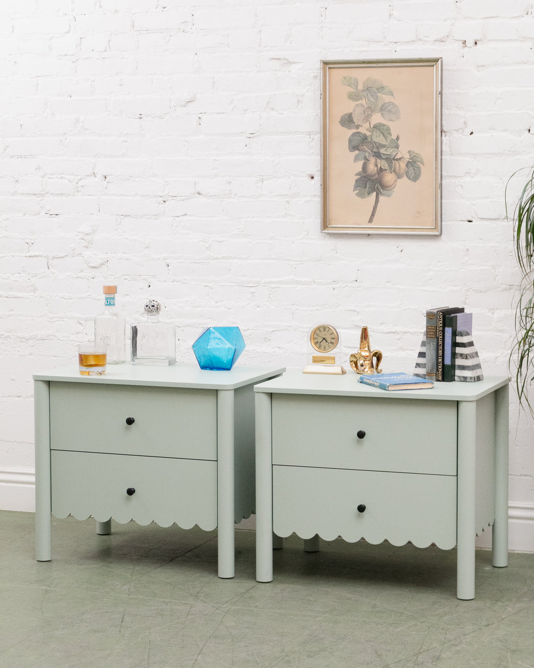 Mint Dixieland Nightstands