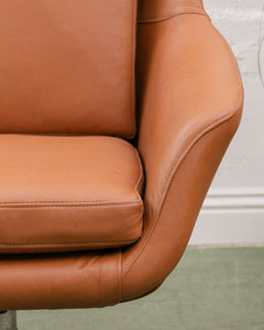 Swedish Leather Chair