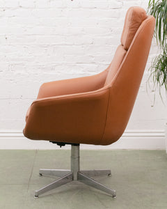 Swedish Leather Chair