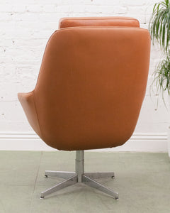 Swedish Leather Chair