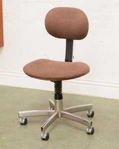 Brown Vintage Steelcase Chair