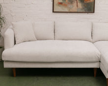 Load image into Gallery viewer, Elisa Oatmeal Sectional Sofa with Right Chaise
