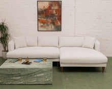 Load image into Gallery viewer, Elisa Oatmeal Sectional Sofa with Right Chaise
