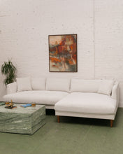 Load image into Gallery viewer, Elisa Oatmeal Sectional Sofa with Right Chaise
