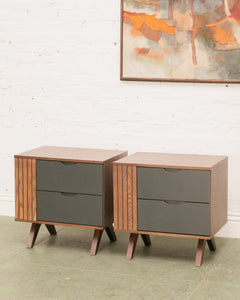 Anaith Nightstands in Grey