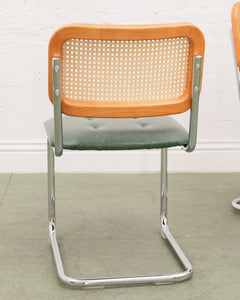 Green Rattan Chair