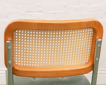 Load image into Gallery viewer, Green Rattan Chair
