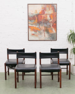 Black 1970’s Chairs