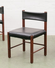 Load image into Gallery viewer, Black 1970’s Chairs
