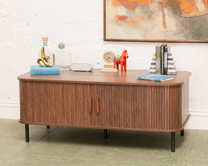 Tambour Door Credenza