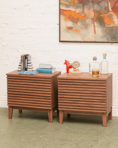 Double Slat Nightstands