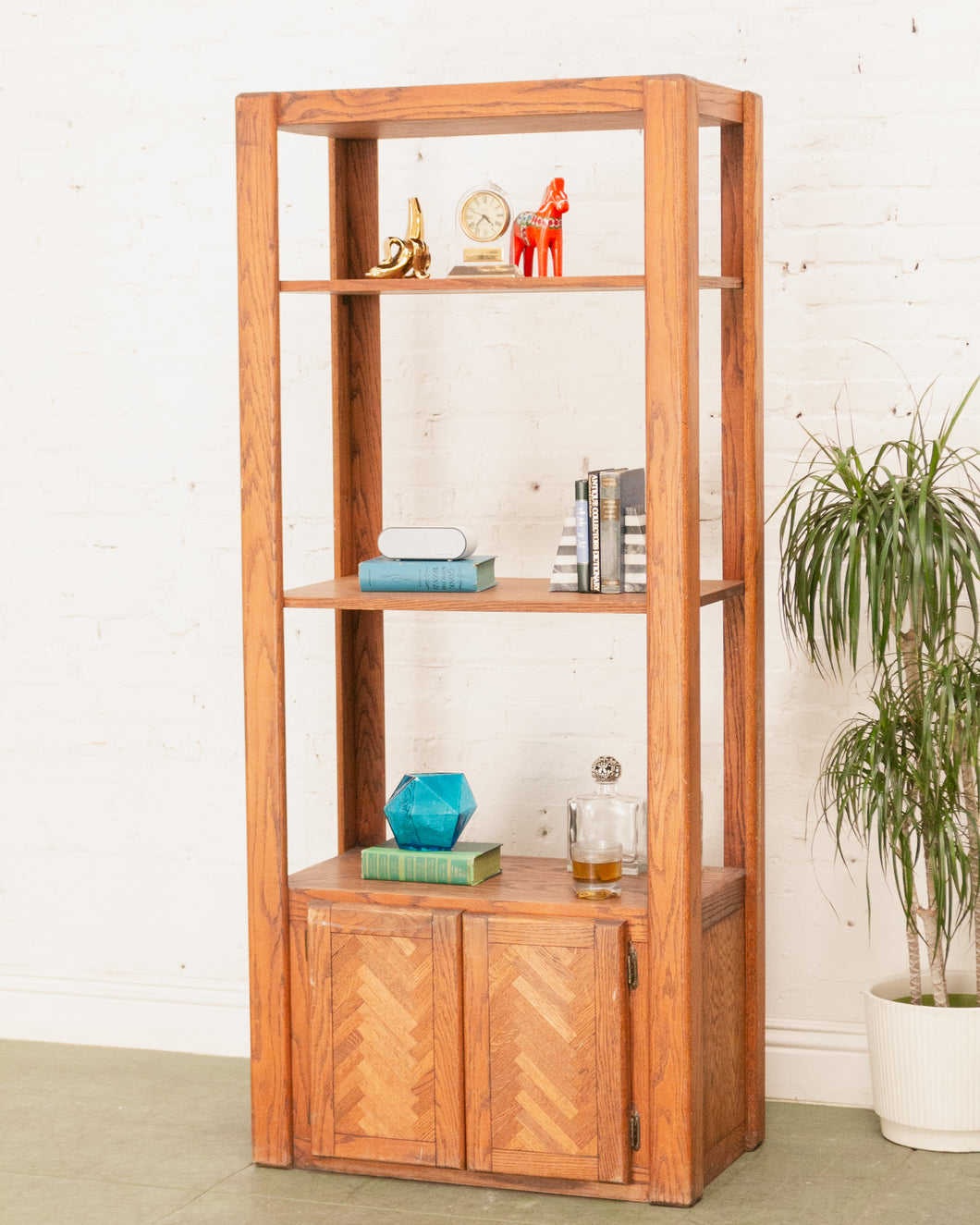 Boho Oak Shelf