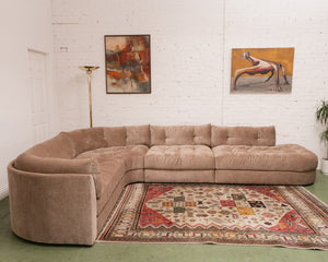 Prima 4 Piece Sectional in Gypsy Taupe