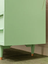 Load image into Gallery viewer, Seafoam Green 1950’s Dresser
