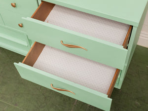 Seafoam Green 1950’s Dresser