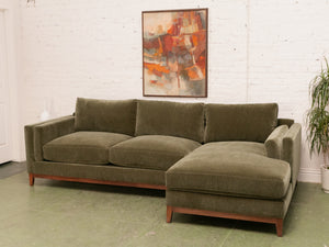 Lisette Sofa in Amici Moss