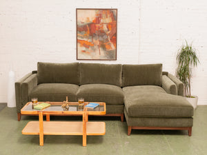 Lisette Sofa in Amici Moss