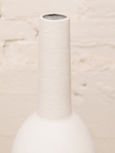 Tall Ribbed Vase