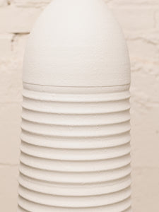 Tall Ribbed Vase