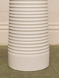 Tall Ribbed Vase