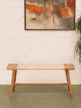 Load image into Gallery viewer, Roped Solid Wood Bench
