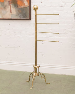 Brass Royalty Towel Rack