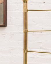 Load image into Gallery viewer, Brass Royalty Towel Rack
