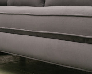 Natasha 3 Seater in Royale Gunmetal