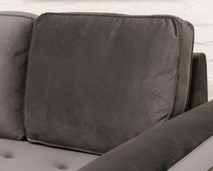 Natasha 3 Seater in Royale Gunmetal