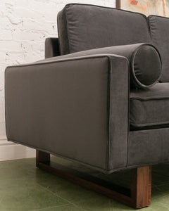 Natasha 3 Seater in Royale Gunmetal