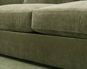 Michonne 83” Sofa in Amici Moss