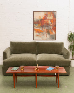 Michonne 83” Sofa in Amici Moss