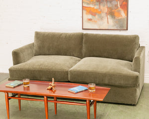 Michonne 83” Sofa in Amici Moss