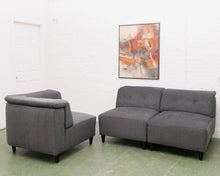 Load image into Gallery viewer, Chelsea Sofa in Linus Sterling
